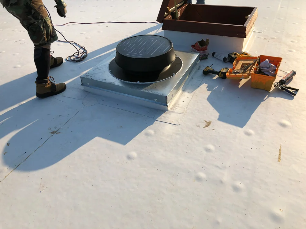 flat roof ventilation