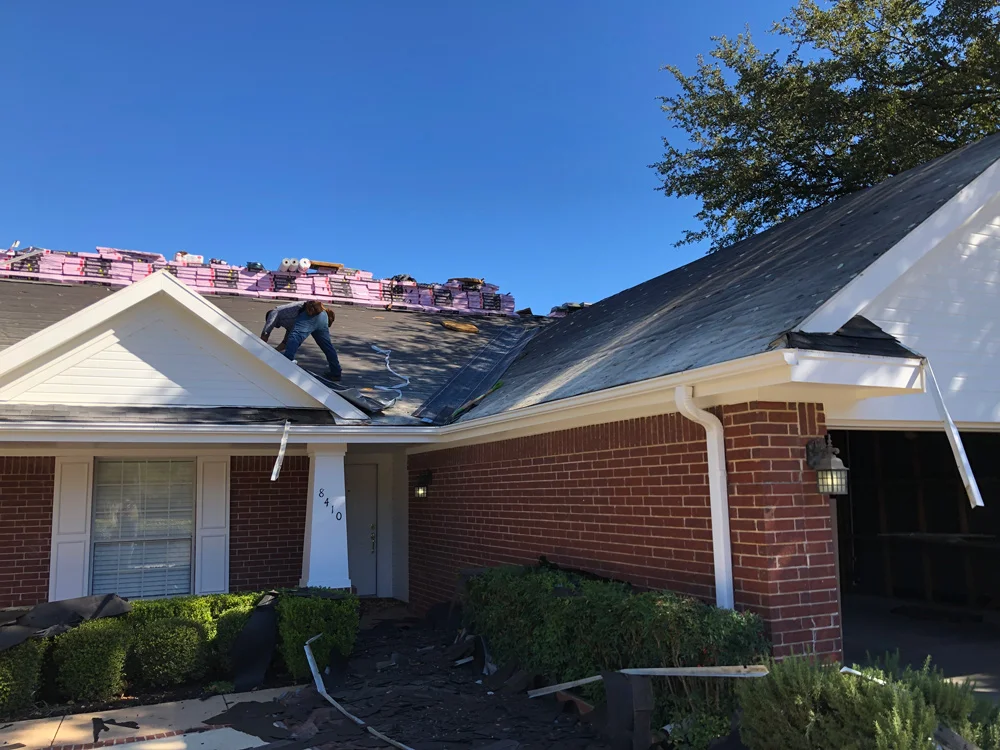 replacing old roof