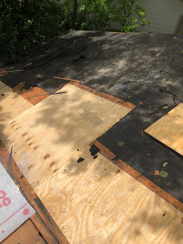 residential roof installation