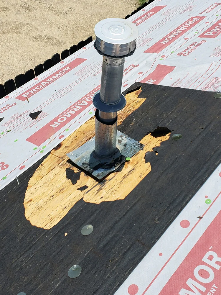 roof damage repairs
