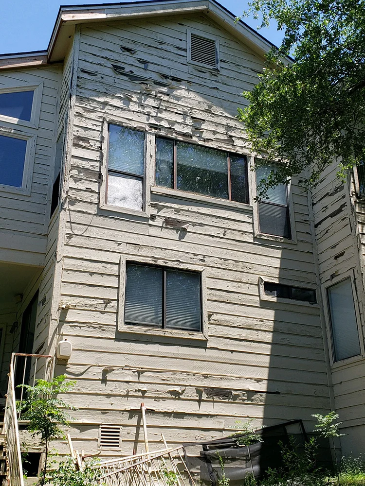 siding to be replaced