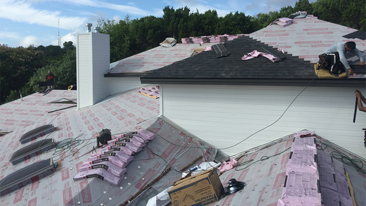 austin roofing underlayment